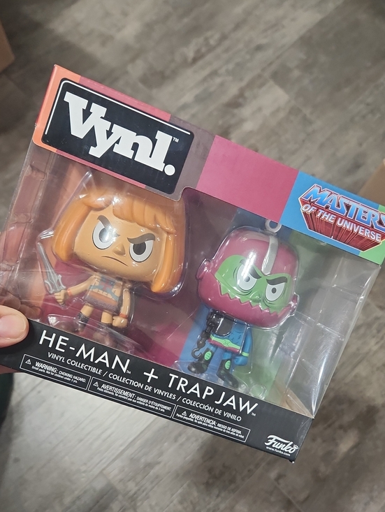 Other - He-Man + Trap Jaw Vinyl Collectible